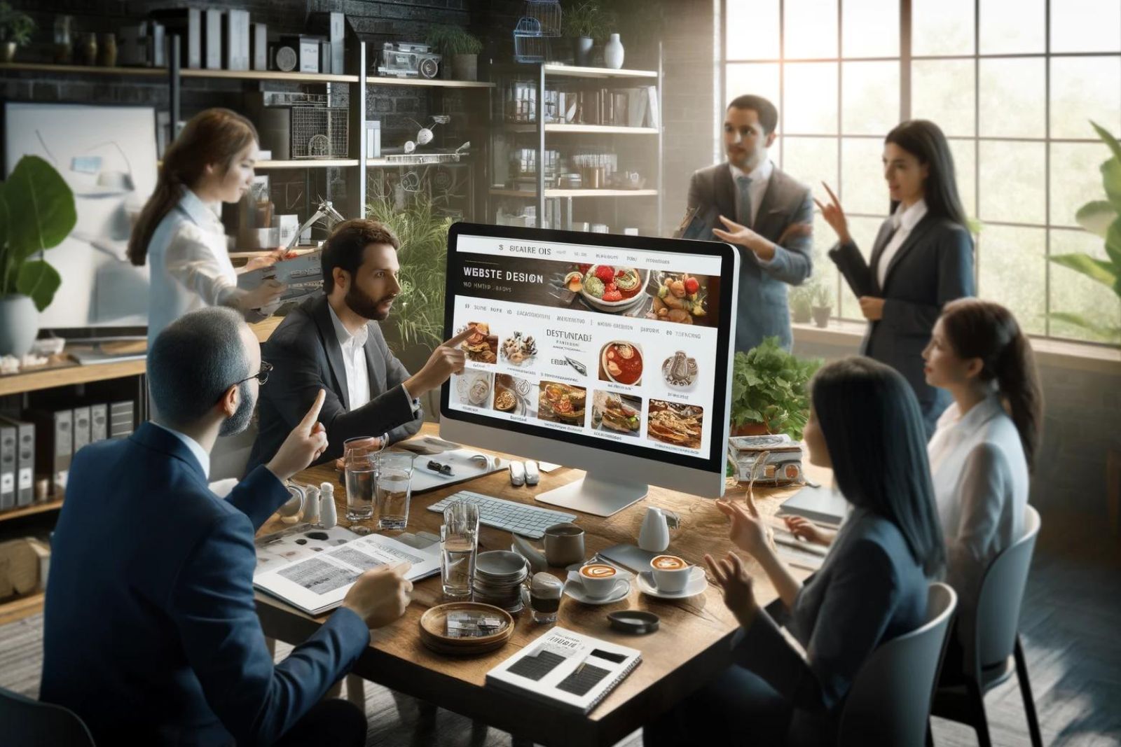 Diseño página web para restaurantes